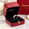 Cartier Signature Love Ring Box Red Travel Case Empty Gift BOX