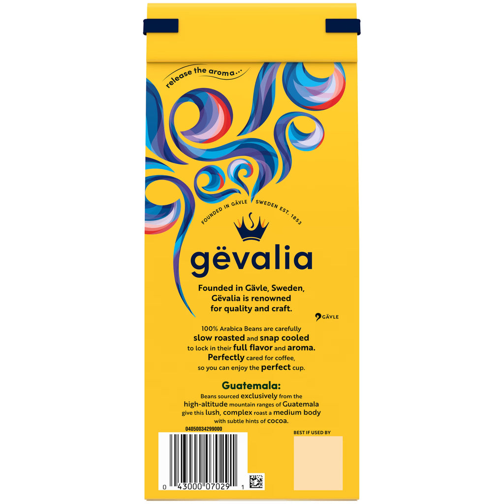 Gevalia Guatemala Single Origin Medium Roast Ground Coffee, 10 oz, 3-Pack