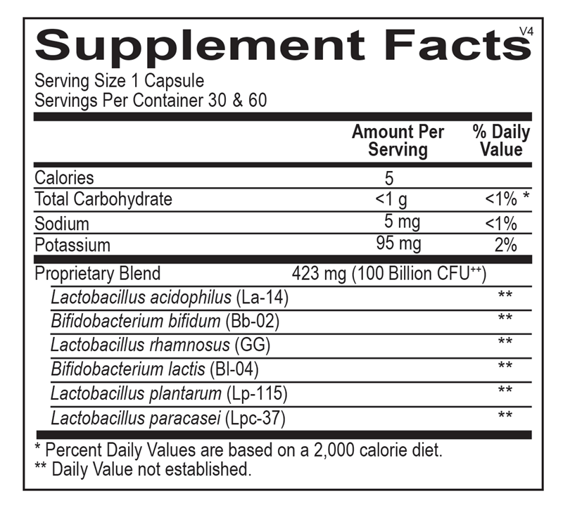 Ortho Biotic® 100 Dietary supplement