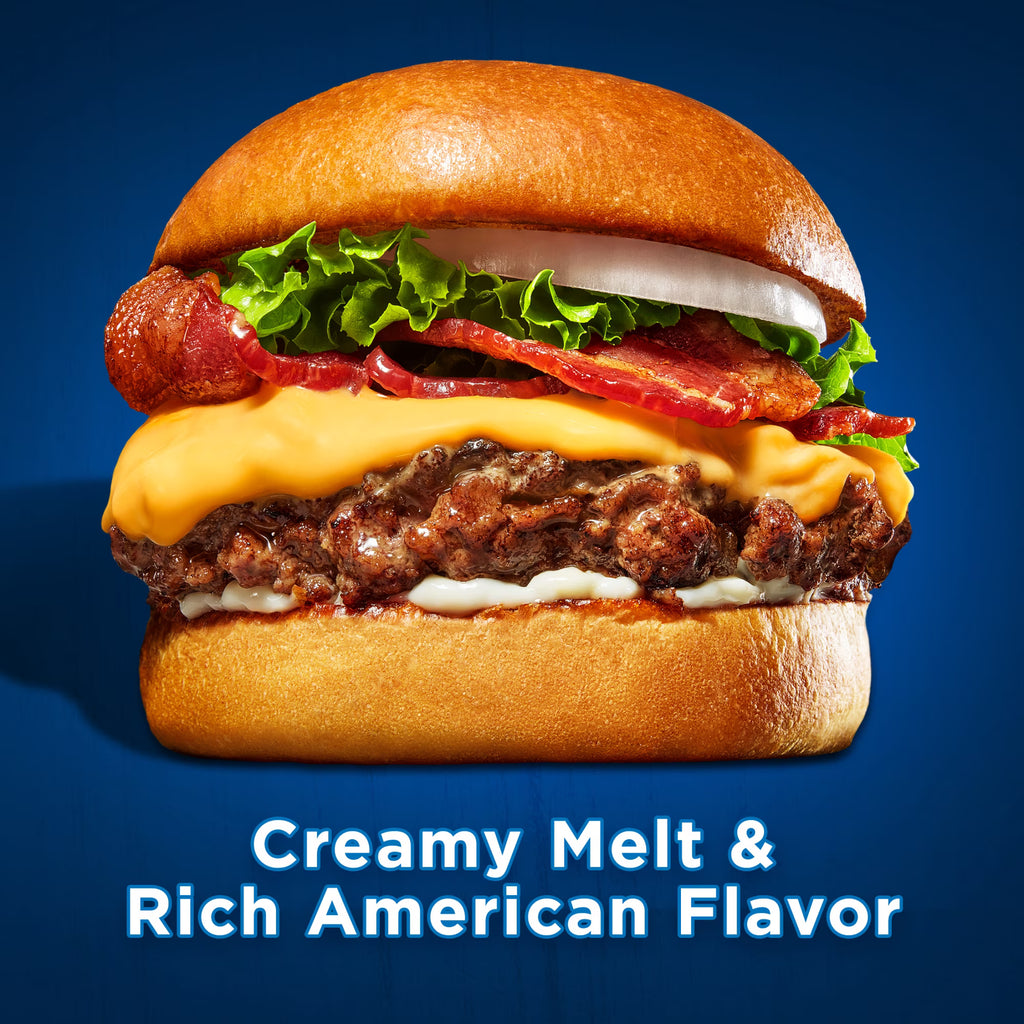Kraft Deli Deluxe American Cheese Slices, 16 oz, 24 Slices, Pack of 3