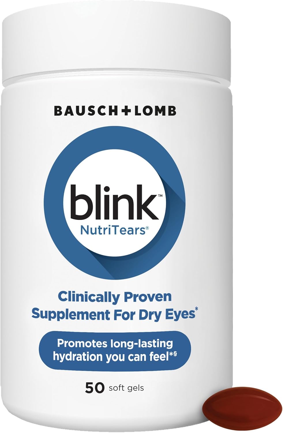 BLINK NutriTears Dry Eye Supplement – 50 Count