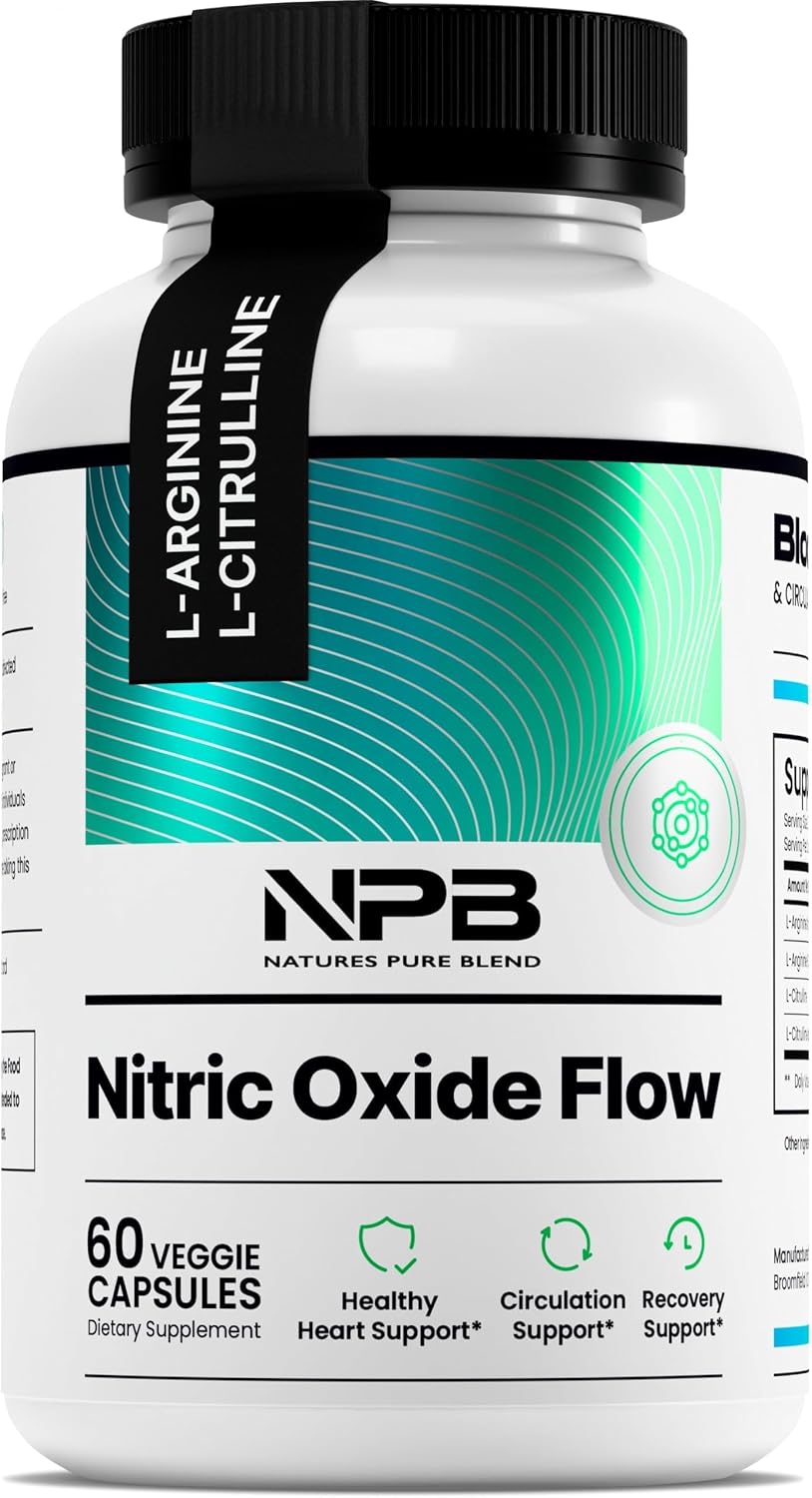 Nature's Pure Blend Nitric Oxide Supplements for Men