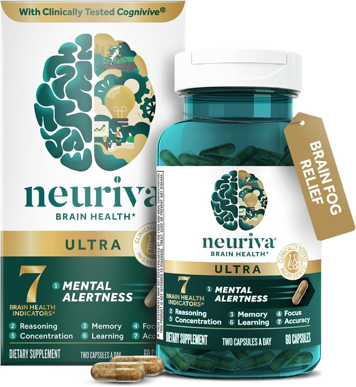 Brain Health Ultra Mental Alertness 60 Capsules