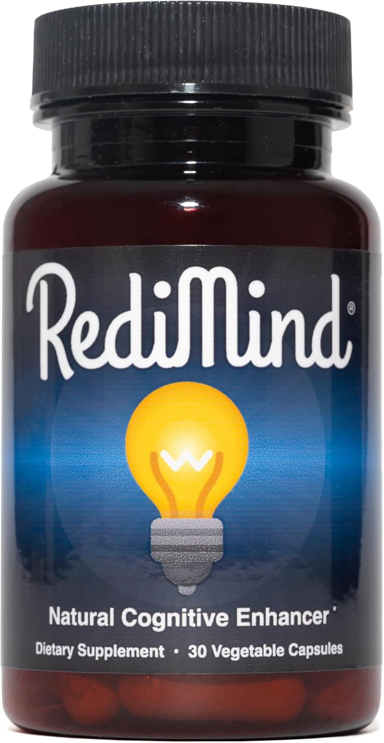 RediMind Natural Cognitive Support and Brain Supplement, Vegan