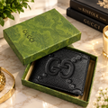 Gucci Gg Jumbo Black Leather Wallet Free shipping
