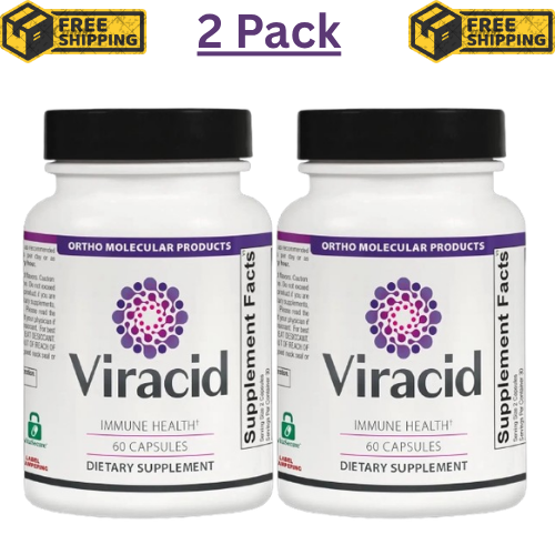 2 Pack Viracid Immune Support Capsules 60 Count