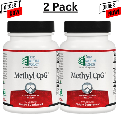 2 Pack Methyl CPG-Ortho Molecular- Dietary Supplement (60 Caps)
