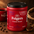 Folgers Classic Roast Medium Ground Coffee, 9.6 oz, Limited Edition, 3-Packs