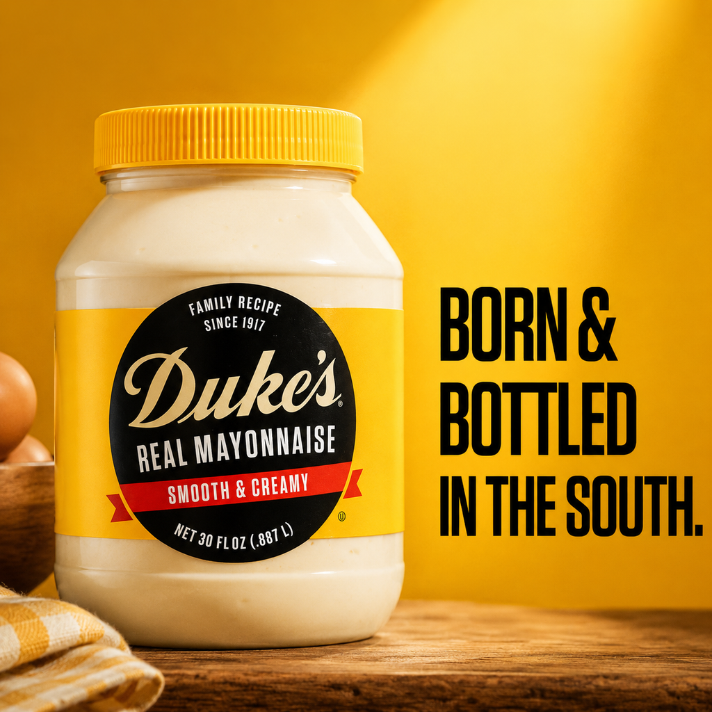 Duke's® Real Mayonnaise, 48 oz Jar, Smooth & Creamy Mayo, 3-Pack
