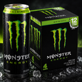 Monster Energy Original Green, 12 fl oz, 4-Pack, Box of 3