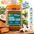 BetterBody Foods Organic Coconut Sugar, 24 oz, 3-Pack