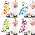 3D Butterfly Wall Stickers – 12Pc