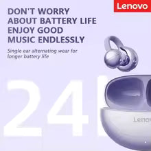 Lenovo TA410 Wireless Ear Clip Earbuds