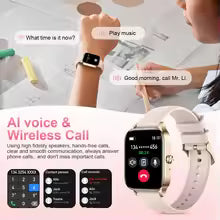 LIGE Fashion Smart Watch Women 1.85” HD Screen Custom Watch Face Women’s