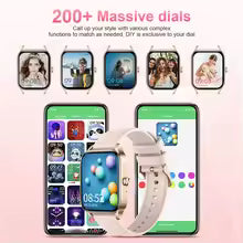 LIGE Fashion Smart Watch Women 1.85” HD Screen Custom Watch Face Women’s