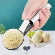 Stainless Steel Ice Cream & Fruit Scoop