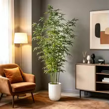 Large Artificial Bamboo Palm Tree