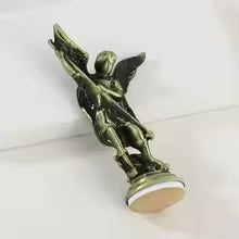 Home And Office Decoration Michael Ornaments, Retro Metal Craftsmanship Ornaments Ornaments