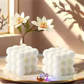 Vanilla Bubble Cube Candle