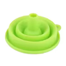 Mini Silicone Gel Foldable Collapsible Style Funnel Hopper Kitchen Tool