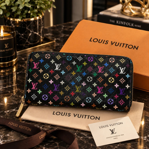 Louis Vuitton Zippy Wallet Multicolor – Monogram Designer Long Wallet
