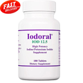 Optimox, Iodoral, 12.5 mg, 180 Tablets