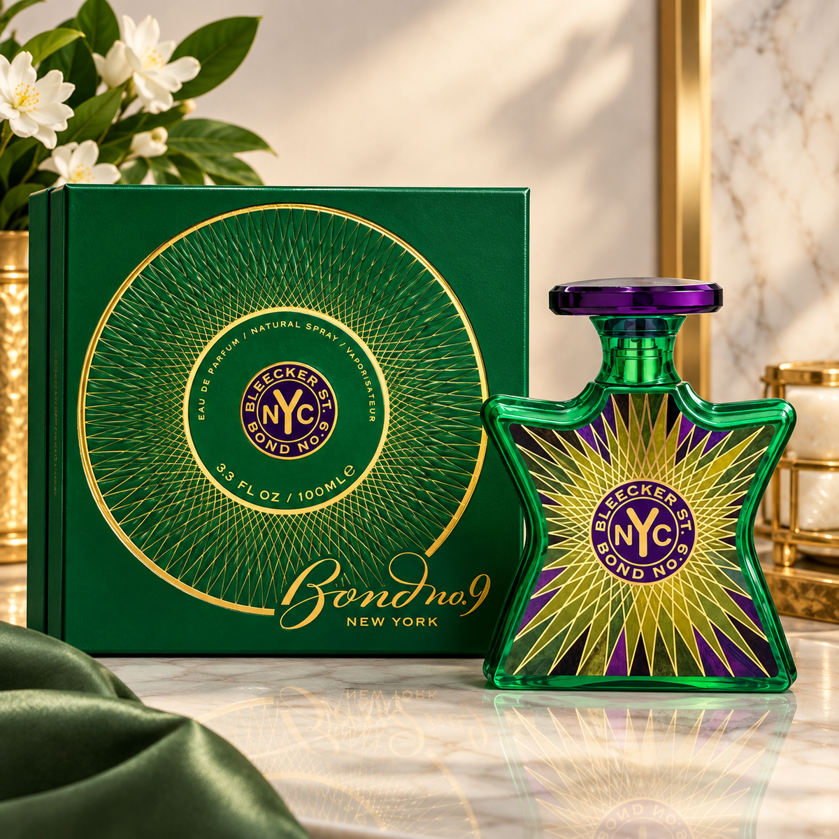 BOND No 9 BLEECKER STREET EAU DE PARFUM SPRAY UNISEX 3.3 Oz / 100 ml