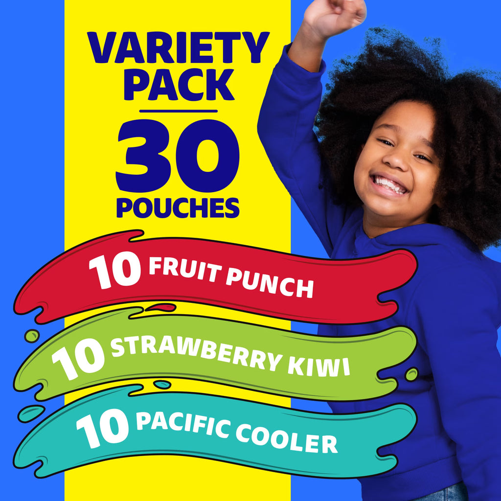 Capri Sun Variety Juice Drink, 6 fl oz, 30 Pouches per Pack, 3 Packs