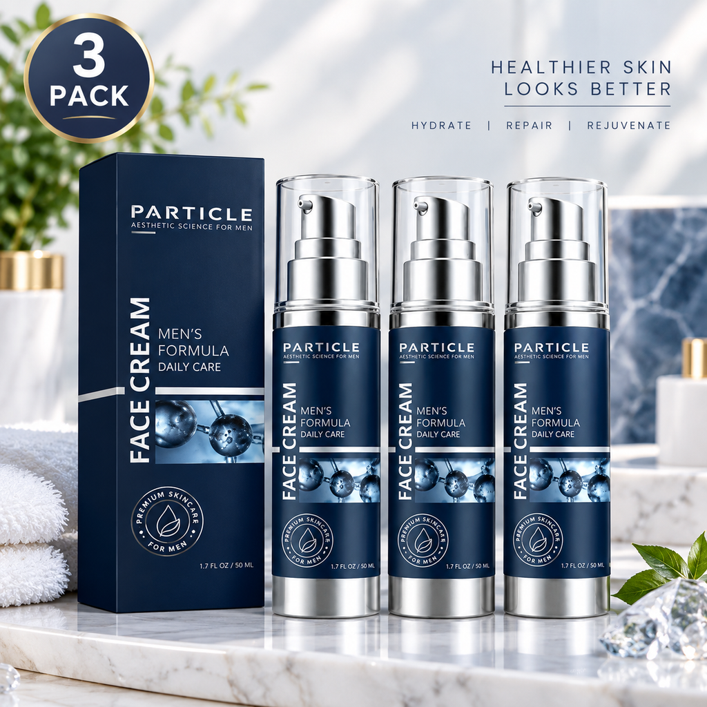 3X Particle Face Cream Men 6 in 1 Anti-Aging Cream Fights Eye Bags Dark Spots