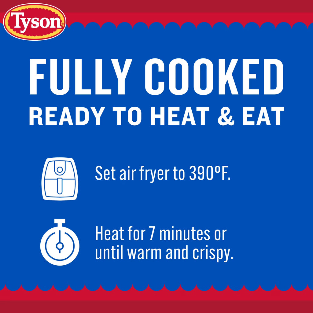 Tyson Frozen White Meat Chicken Nuggets, 29 oz, Fully Cooked, 3-Pack