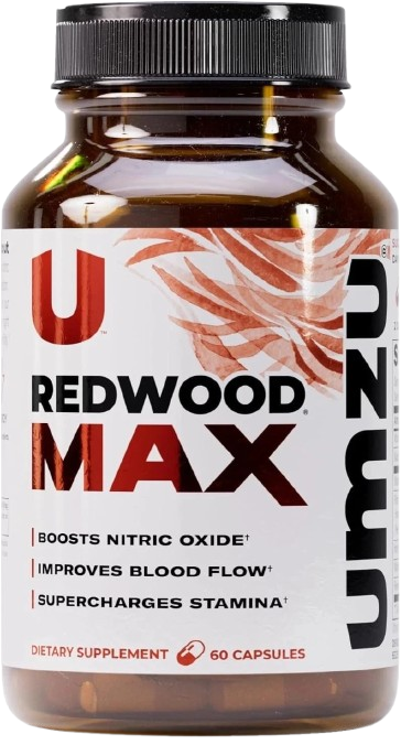 Redwood MAX 60 Capsules Boost Nitric Oxide, Blood Flow & Stamina