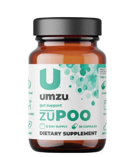 UMZU Zupoo Gut Support Colon Cleanse Dietry Supplement 30 Capsules