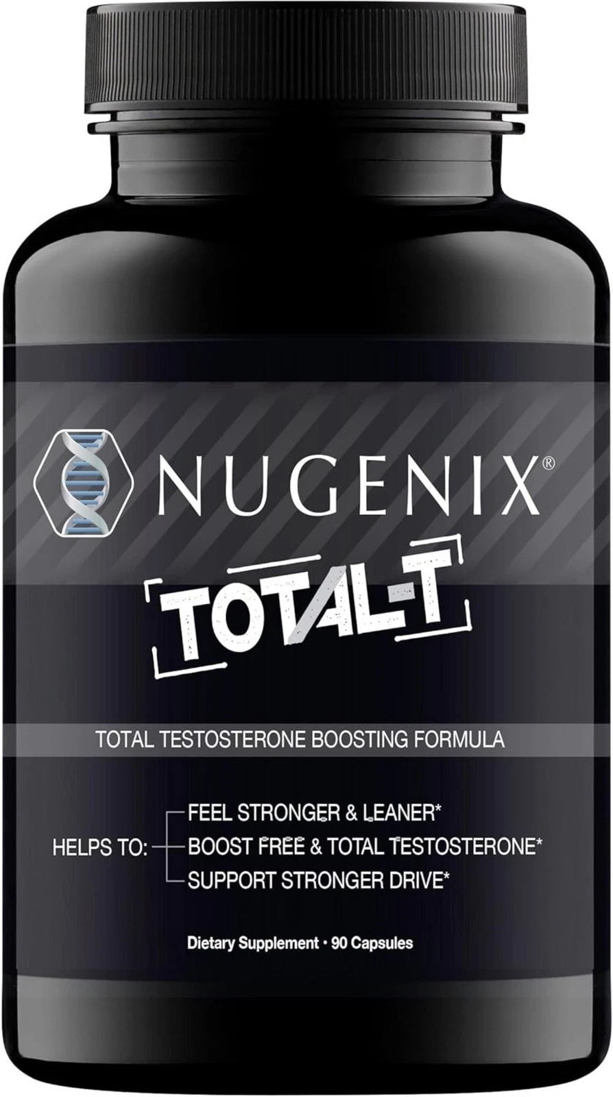 Nugenix Total-T Testosterone Booster Supplement for Men – 90 Capsules