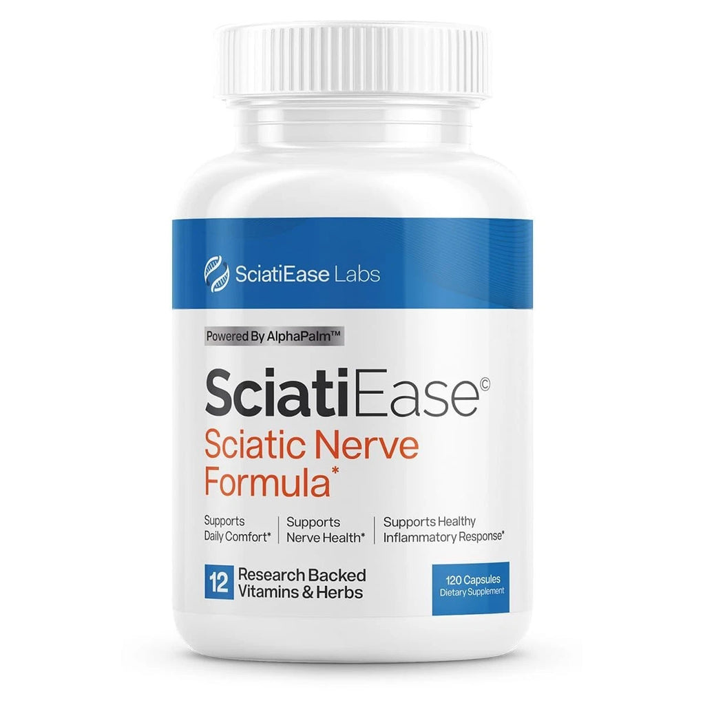 SciatiEase Sciatic Nerve Health Support Supplement - Nerve Support Formula wi...