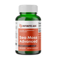 Share INFINITE AGE 1250mg Sea Moss Advanced Superfood Capsules, 60 Count - High-Pot...