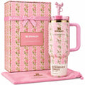 Stanley x LoveShackFancy Quencher H2.0 40oz Pink Floral Tumbler