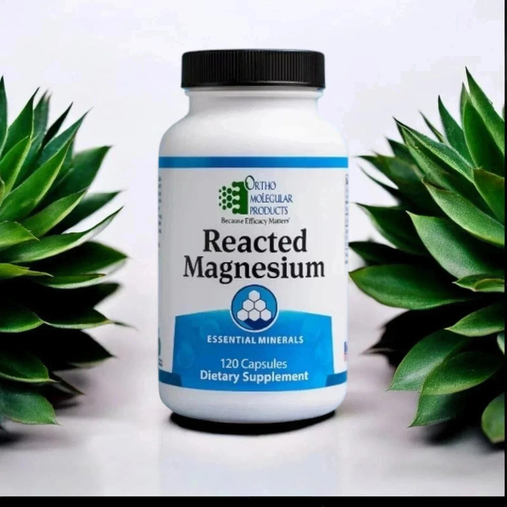 New Ortho Molecular Reacted Magnesium 120 Capsules