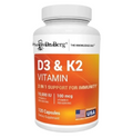 Dr. Berg's D3&K2 vitamins 10000 IU, 100micrograms per serving,120pills