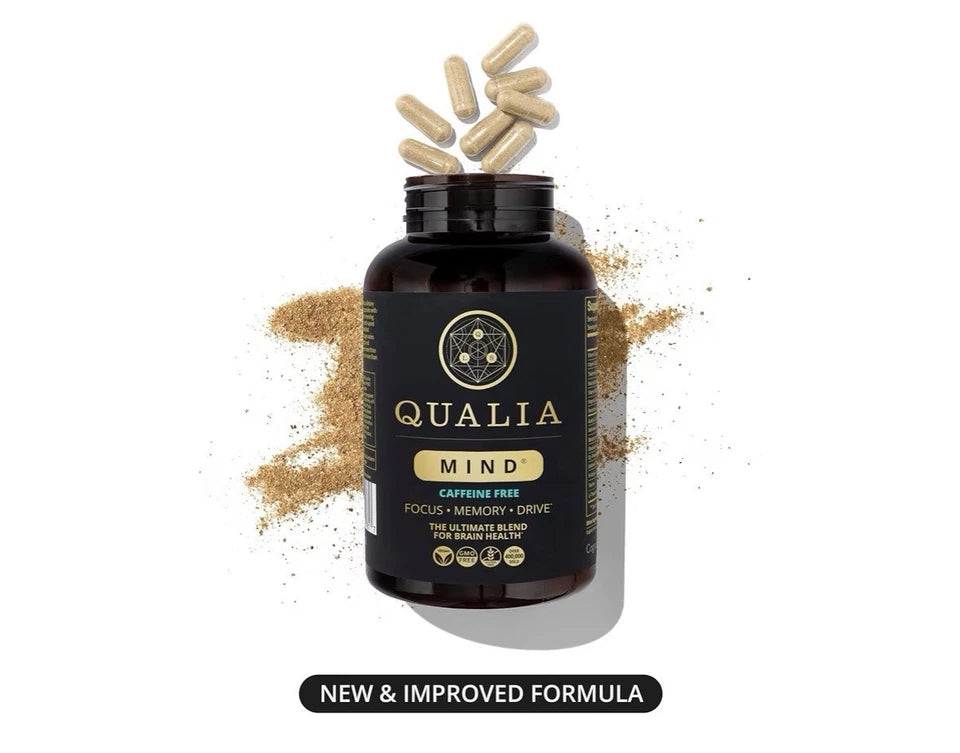 Authentic Qualia Mind Supplement Blend for Brain Health 120 Capsules