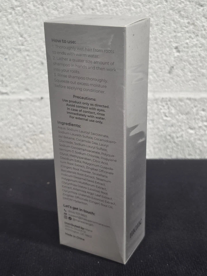 Mane Shampoo New Authentic Root Activator Sealed Large Fast Shipping